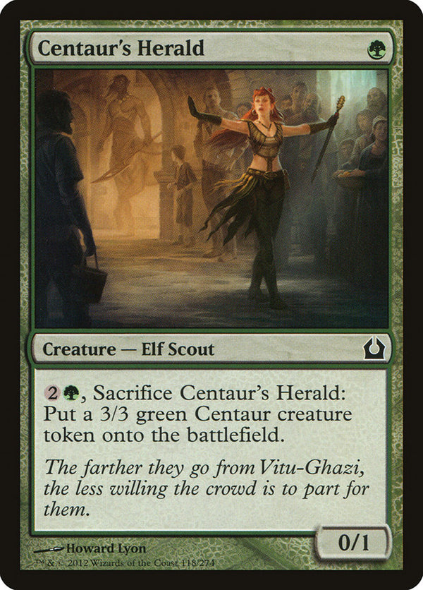 Centaur's Herald 118/274 (Return to Ravnica) 