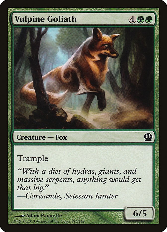 Vulpine Goliath 183/249 (Theros) 