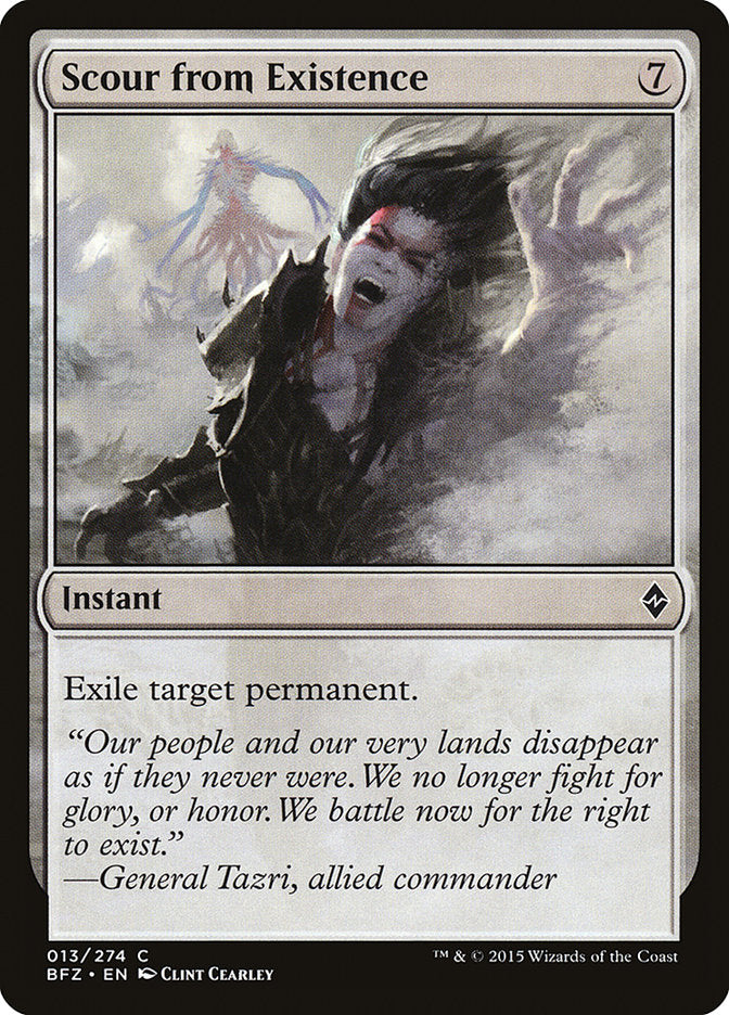 Scour from Existence 13/274 (Battle for Zendikar) 