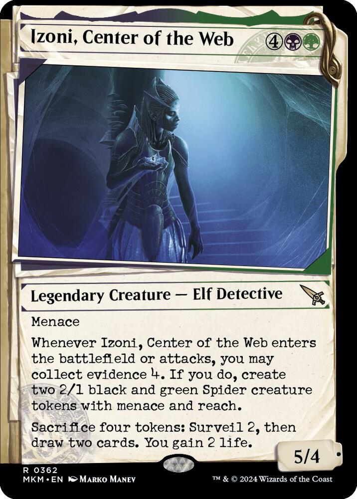 Izoni, Center of the Web 362/286 (Murders at Karlov Manor)  - Showcase