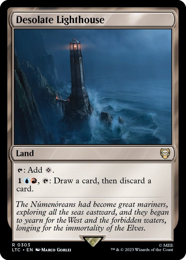 Desolate Lighthouse 303 (Commander: The Lord of the Rings: Tales of Middle-earth) 