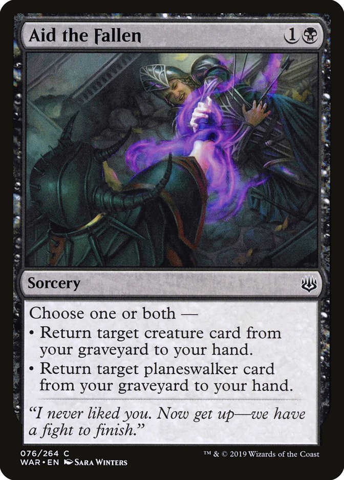 Aid the Fallen 76/264 (War of the Spark) 