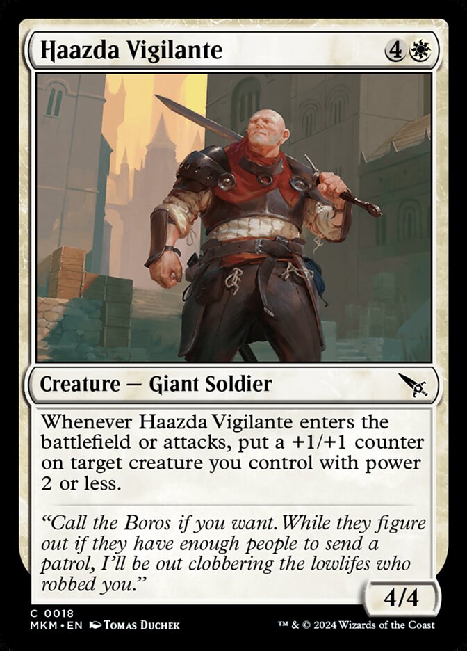 Haazda Vigilante 18/286 (Murders at Karlov Manor) 
