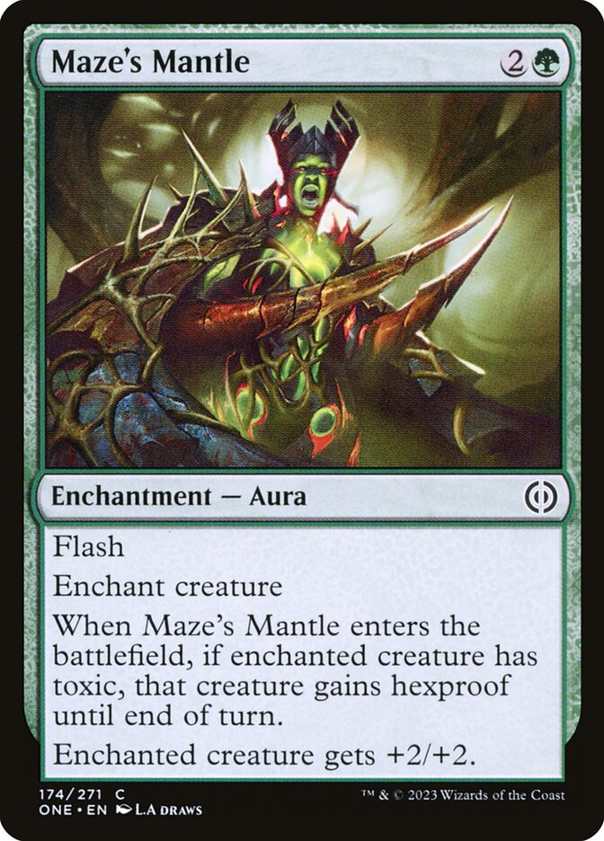 Maze's Mantle 174/271 (Phyrexia: All Will Be One) 