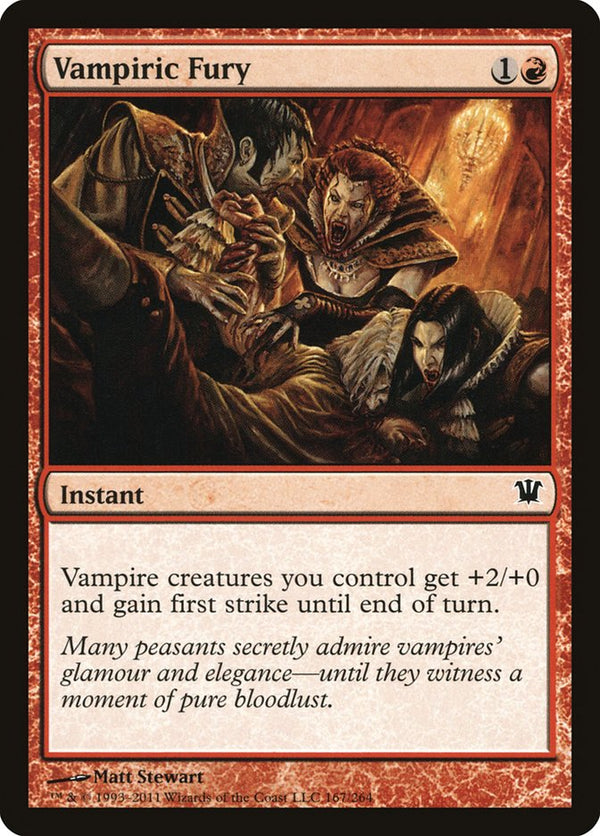 Vampiric Fury 167/264 (Innistrad) 