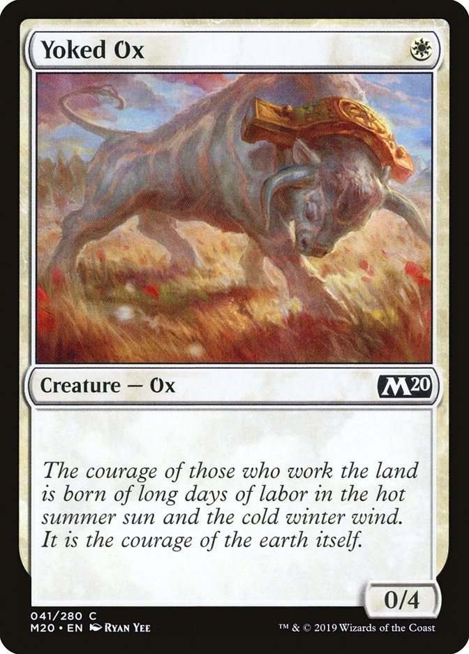 Yoked Ox 41/280 (Core Set 2020) 