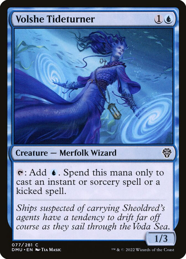 Volshe Tideturner 77/281 (Dominaria United) 