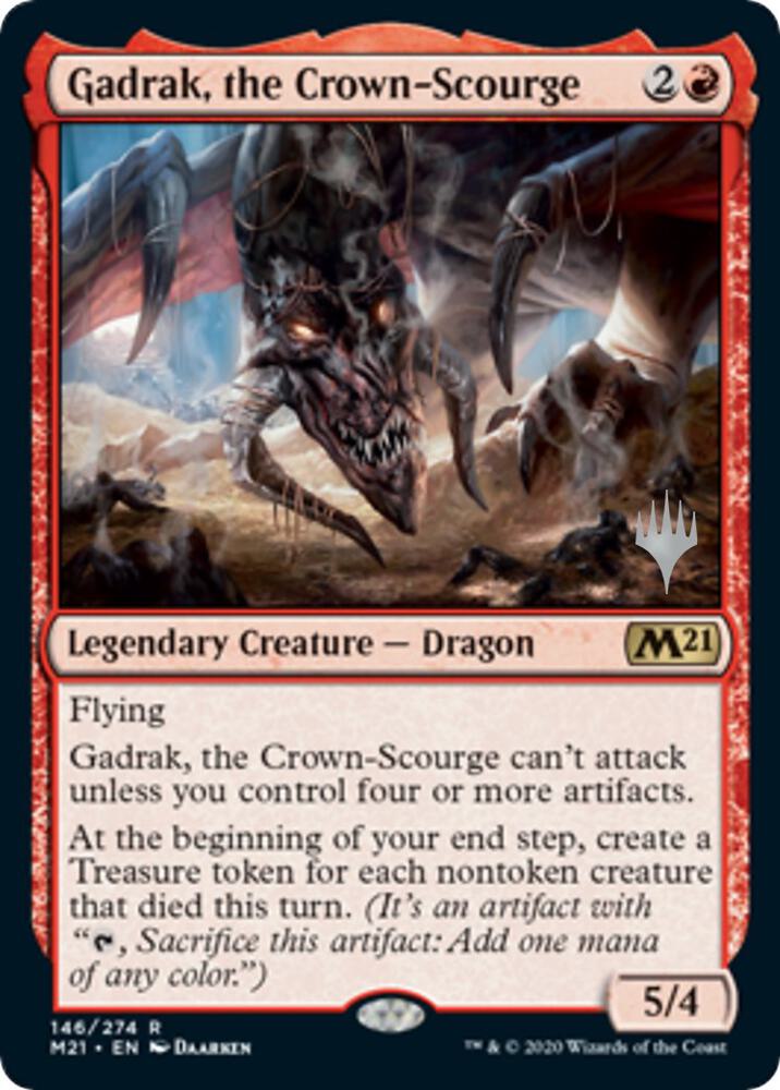 Gadrak the Crown Scourge 146 (Promo Pack: Core Set 2021) 