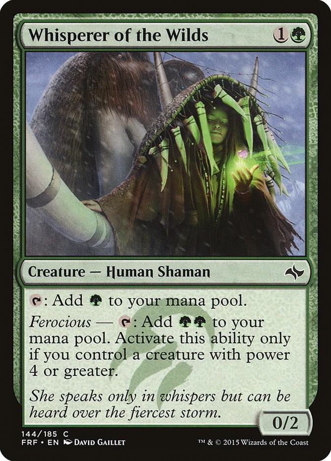 Whisperer of the Wilds 144/185 (Fate Reforged) 