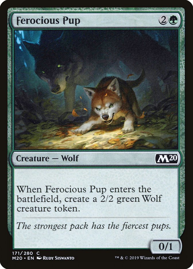 Ferocious Pup 171/280 (Core Set 2020) 