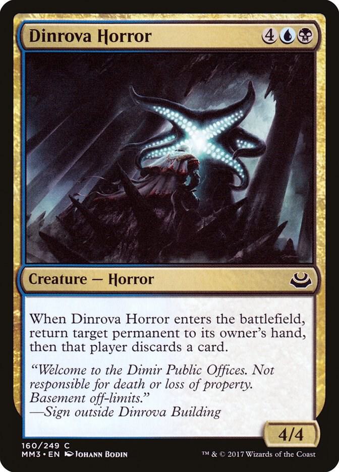 Dinrova Horror 160/249 (Modern Masters 2017) 