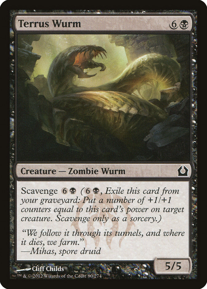 Terrus Wurm 80/274 (Return to Ravnica) 