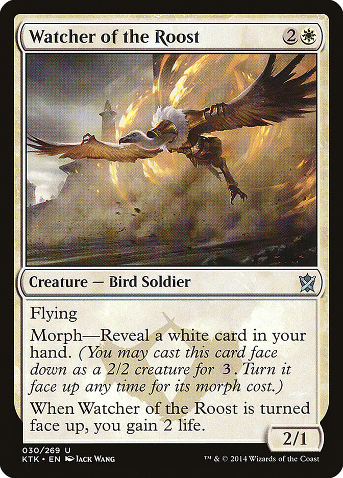 Watcher of the Roost 30 (Khans of Tarkir)  - Foil