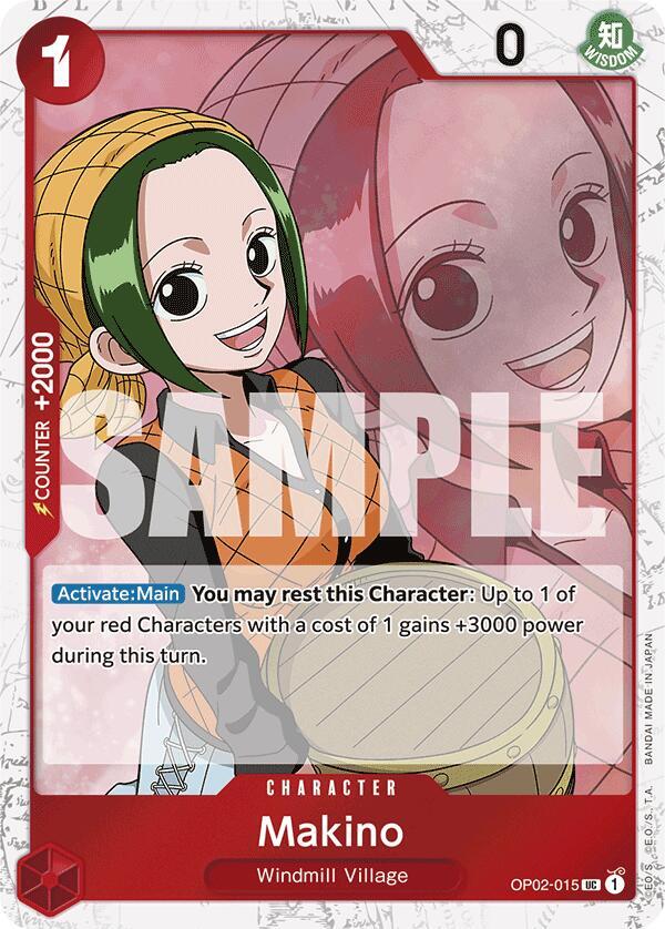Makino OP02-015 (Premium Booster -The Best-)  - Jolly Roger Foil