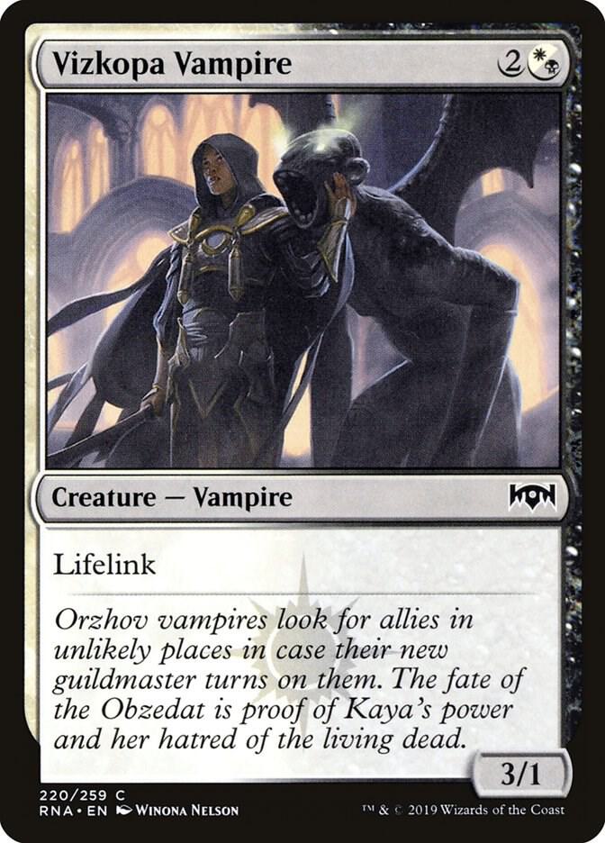 Vizkopa Vampire 220/259 (Ravnica Allegiance) 