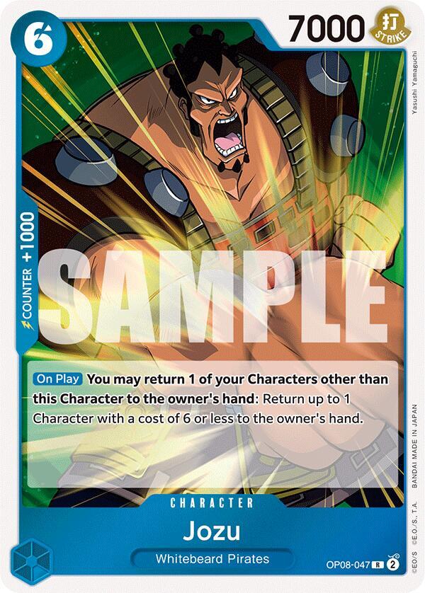 Jozu OP08-047 (Two Legends)  - Foil