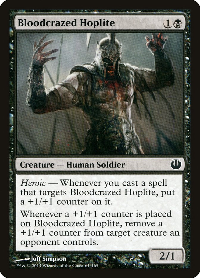 Bloodcrazed Hoplite 61/165 (Journey Into Nyx) 