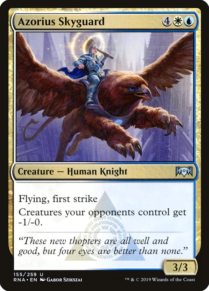 Azorius Skyguard 155/259 (Ravnica Allegiance) 