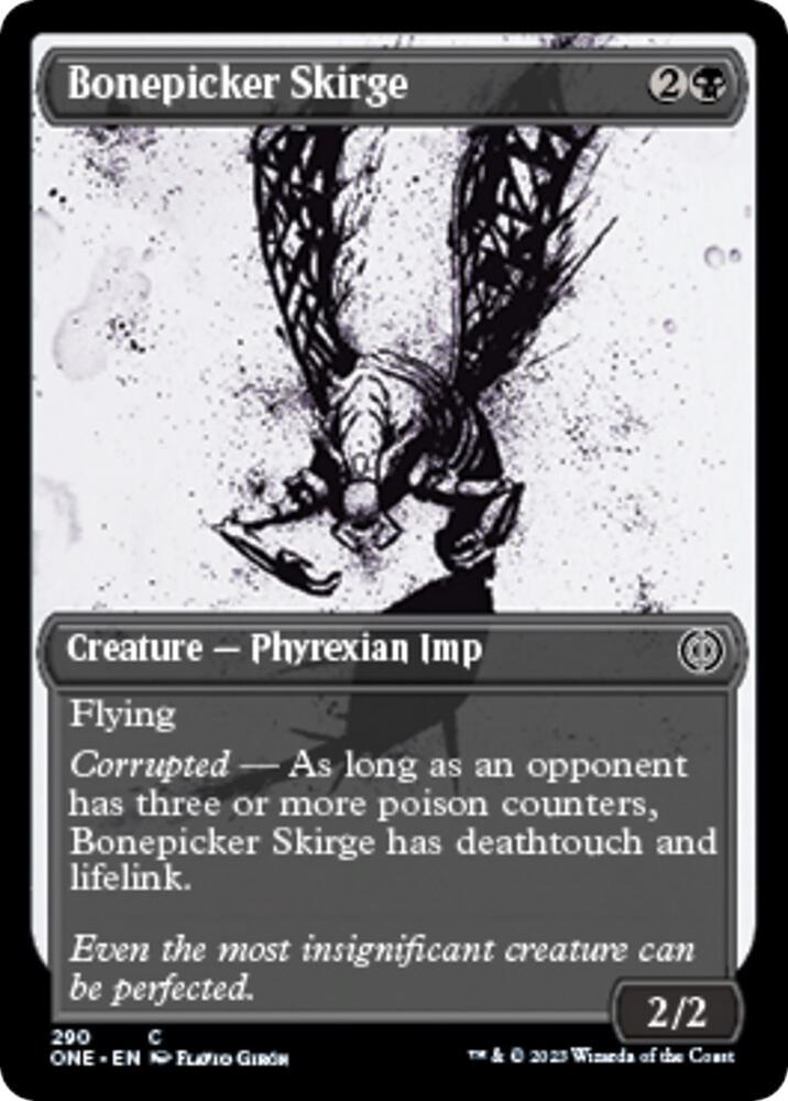 Bonepicker Skirge 290/271 (Phyrexia: All Will Be One)  - Showcase