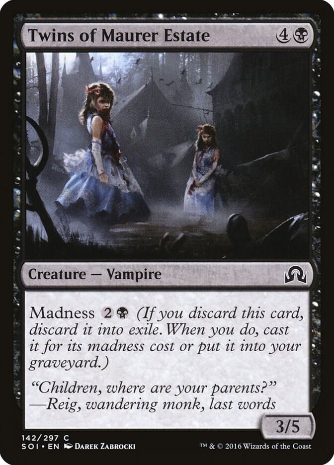 Twins of Maurer Estate 142/297 (Shadows over Innistrad) 