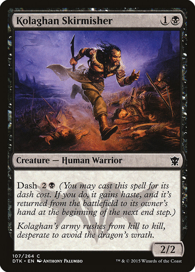 Kolaghan Skirmisher 107/264 (Dragons of Tarkir) 