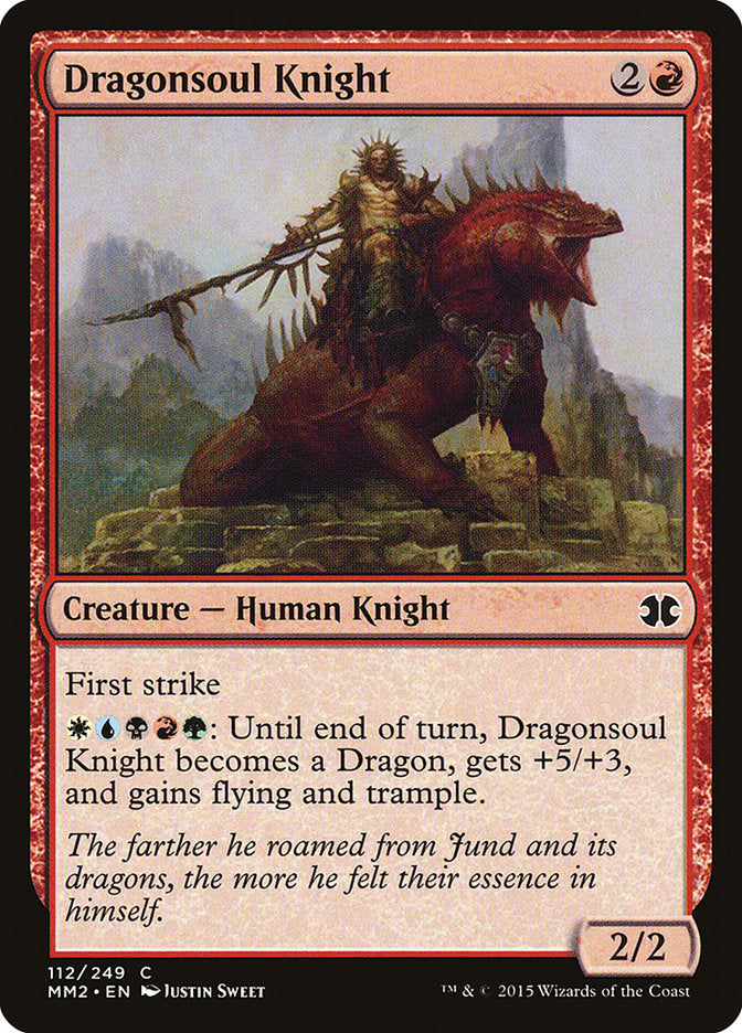 Dragonsoul Knight 112/249 (Modern Masters 2015) 