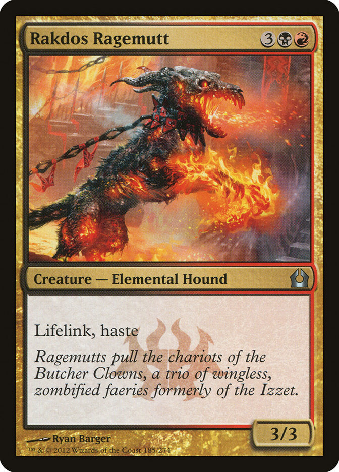 Rakdos Ragemutt 185/274 (Return to Ravnica) 