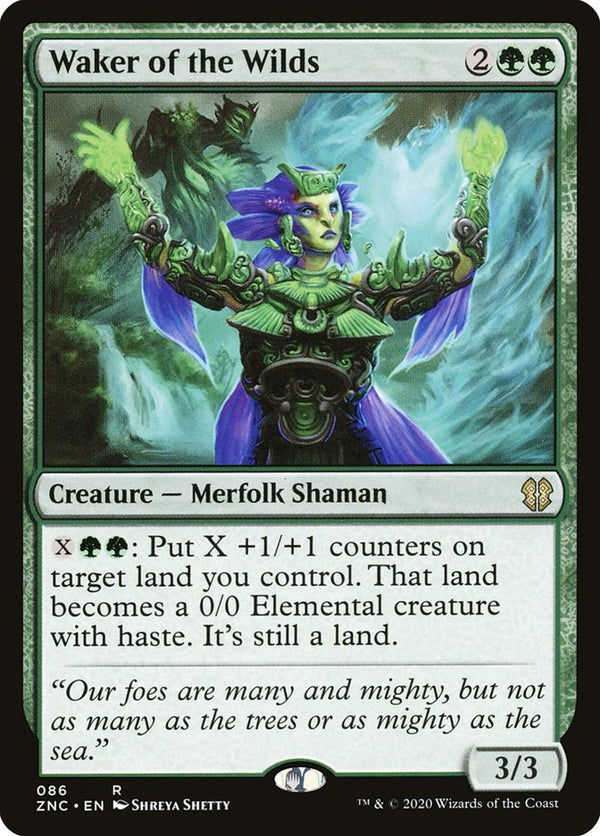Waker of the Wilds 86/142 (Commander: Zendikar Rising) 