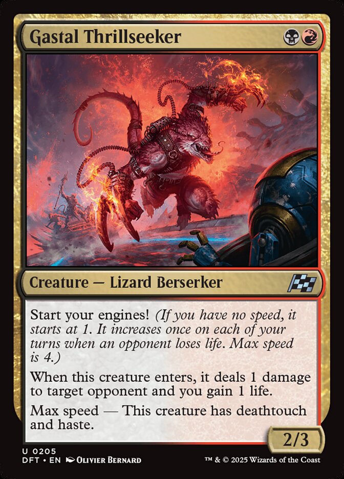 Gastal Thrillseeker 205/291 (Aetherdrift) 