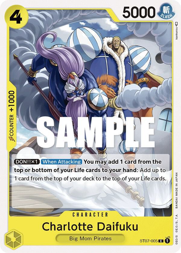 Charlotte Daifuku ST07-005 (Starter Deck 7: Big Mom Pirates) 