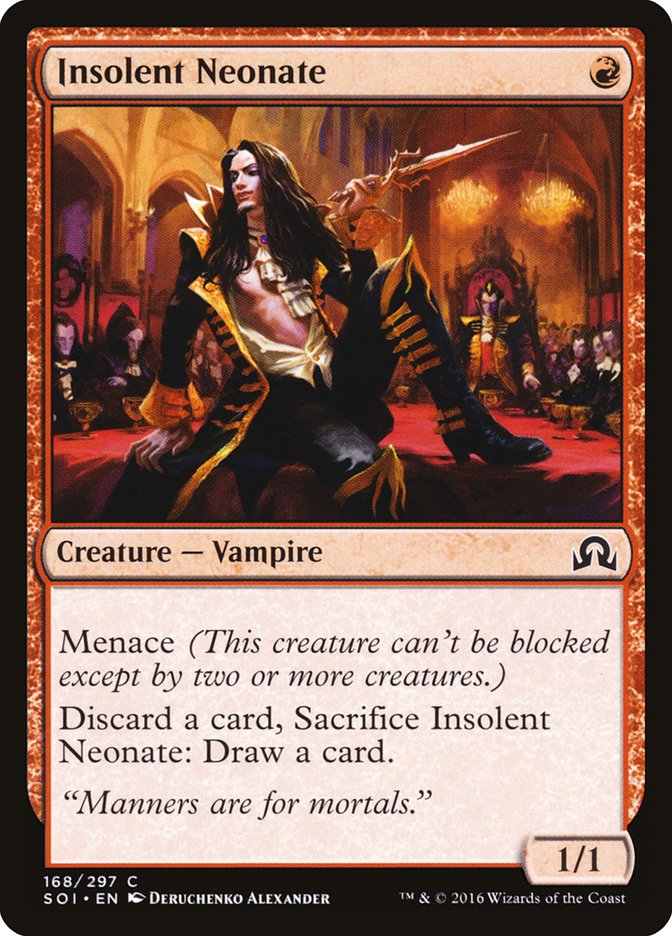 Insolent Neonate 168/297 (Shadows over Innistrad) 
