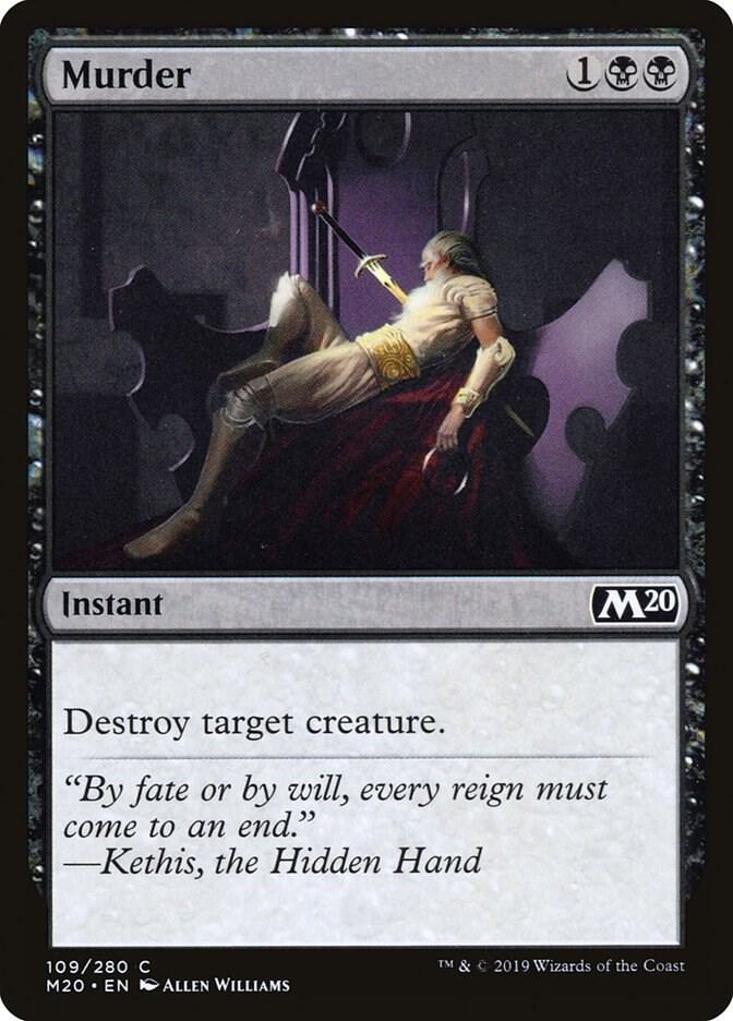 Murder 109/280 (Core Set 2020) 