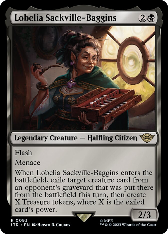 Lobelia Sackville-Baggins 93/281 (Universes Beyond: The Lord of the Rings: Tales of Middle-earth) 