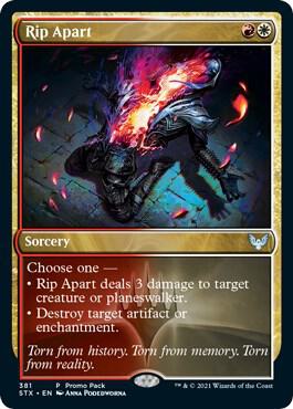 Rip Apart 381/275 (Promo Pack: Strixhaven) 