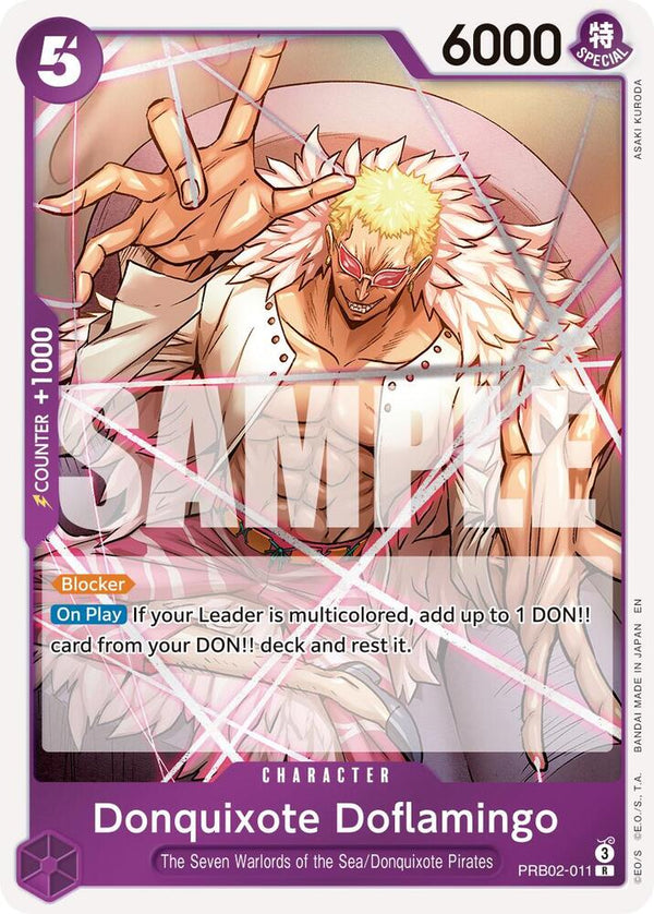 Donquixote Doflamingo PRB02-011 (Premium Booster -The Best- Vol. 2)  - Foil