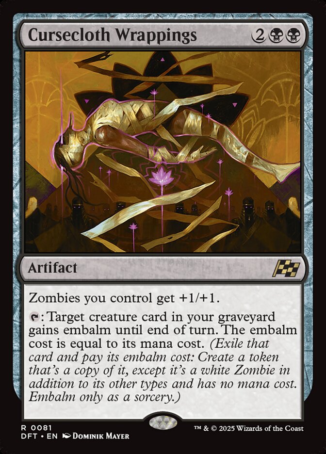 Cursecloth Wrappings 81/291 (Aetherdrift) 