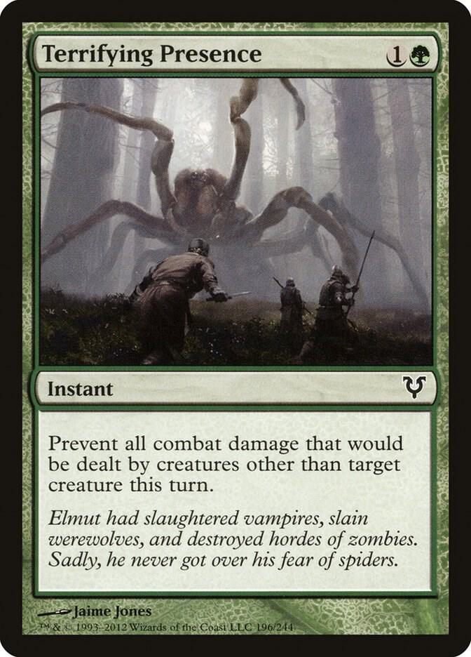 Terrifying Presence 196/244 (Avacyn Restored) 