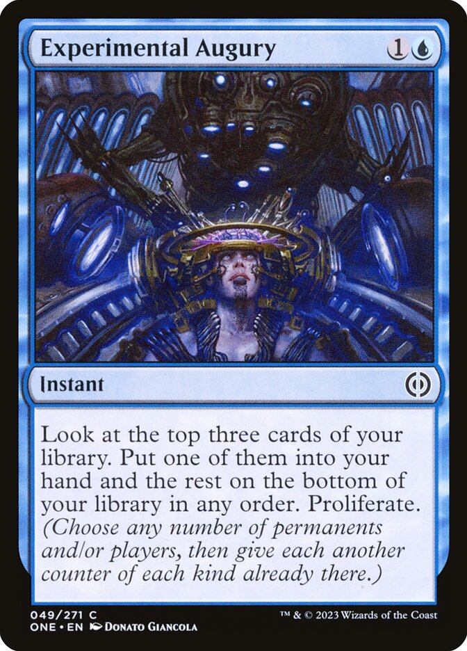 Experimental Augury 49 (Phyrexia: All Will Be One) 