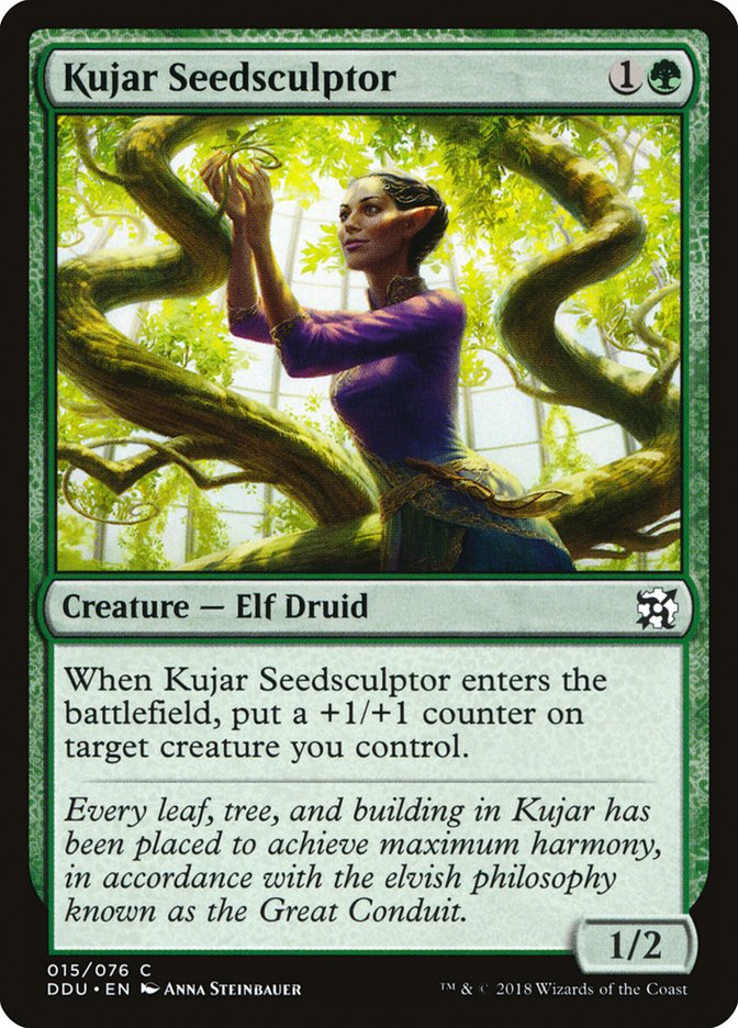Kujar Seedsculptor 15/76 (Duel Decks: Elves vs. Inventors) 