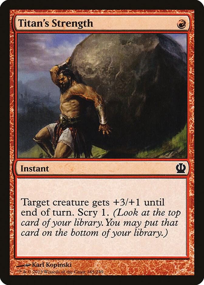 Titans Strength 145 (Theros) 