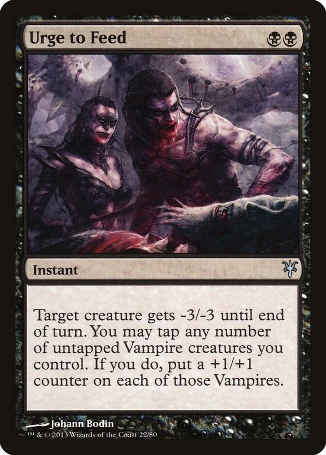 Urge to Feed 22/80 (Duel Decks: Sorin vs. Tibalt) 