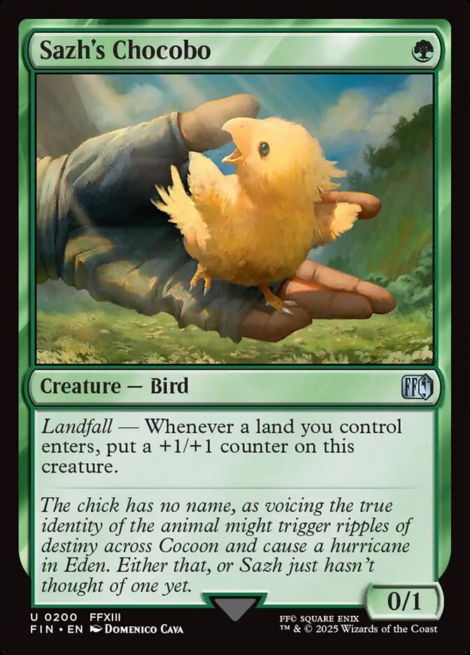 Sazhs Chocobo 200 (FINAL FANTASY) 