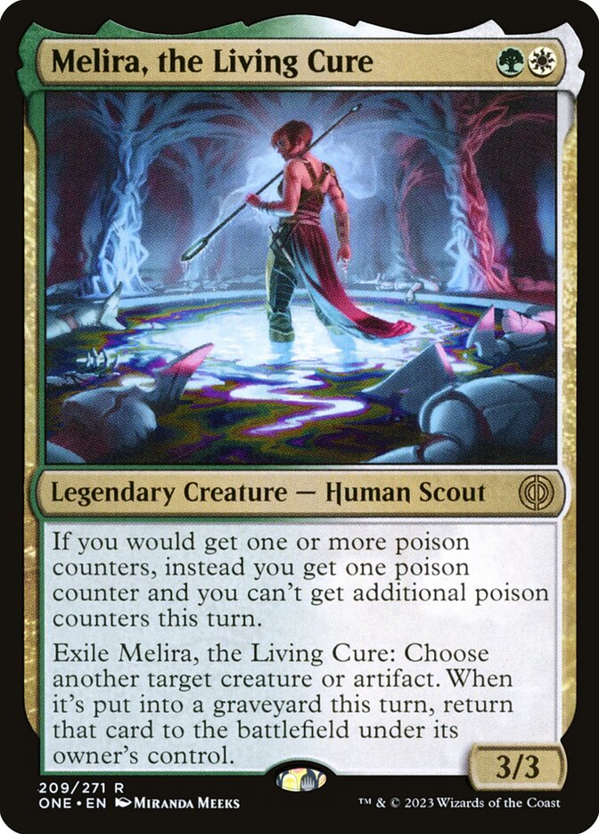 Melira, the Living Cure 209/271 (Phyrexia: All Will Be One) 