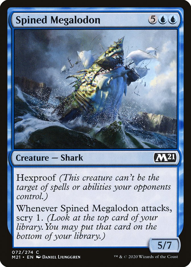Spined Megalodon 72/274 (Core Set 2021) 