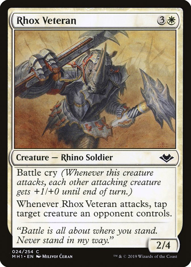 Rhox Veteran 24/254 (Modern Horizons) 