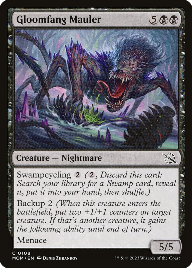 Gloomfang Mauler 108/291 (March of the Machine) 