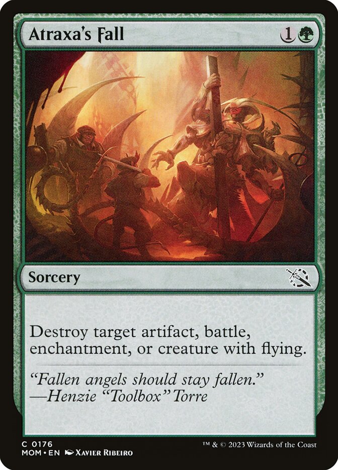 Atraxa's Fall 176/291 (March of the Machine) 