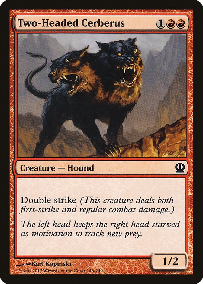 Two-Headed Cerberus 146/249 (Theros) 