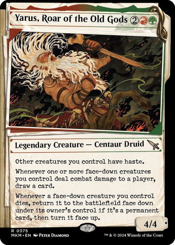 Yarus, Roar of the Old Gods 375/286 (Murders at Karlov Manor)  - Showcase