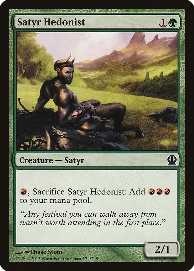 Satyr Hedonist 174/249 (Theros) 